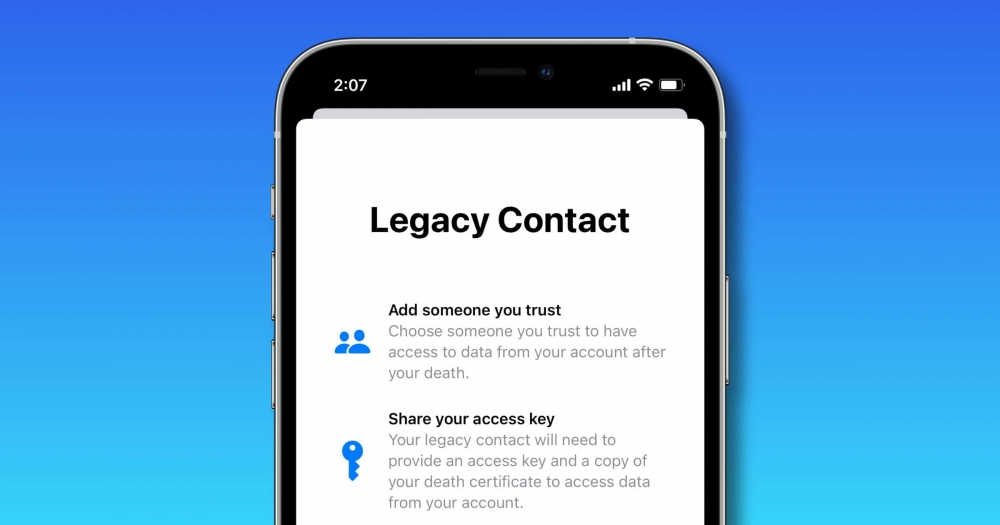 Apple's Legacy Contact feature