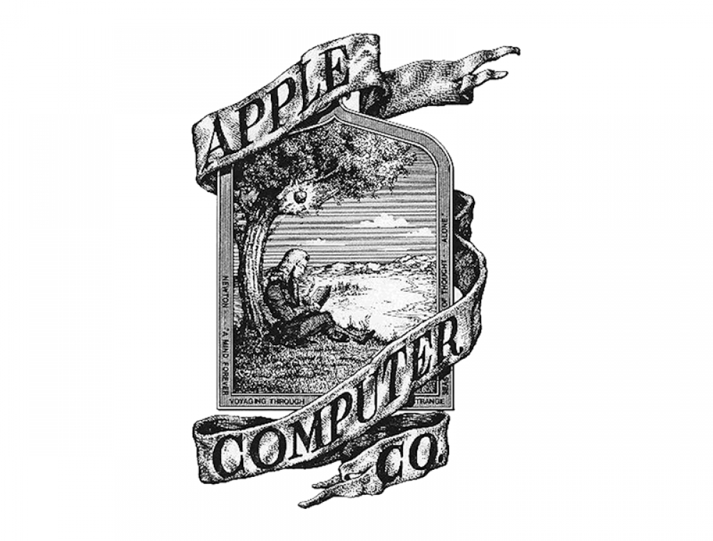 Apple's 1976 logo