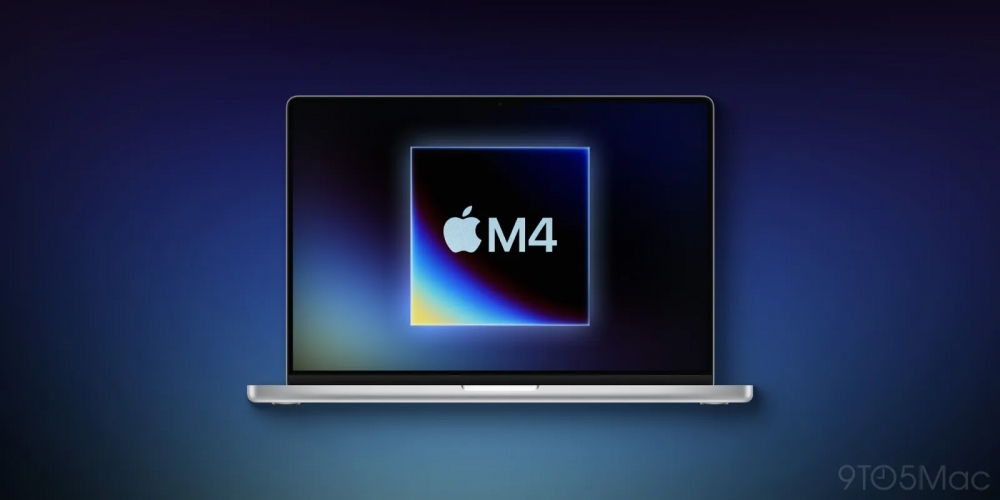 A fan-made rendering of what Apple's upcoming M4 MacBook Pro might look like.