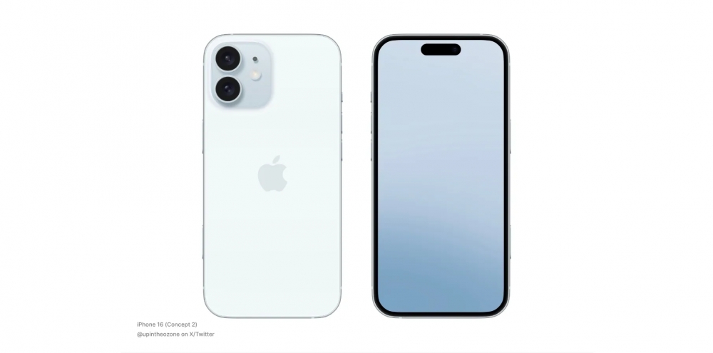 Rumored iPhone 16 concept design