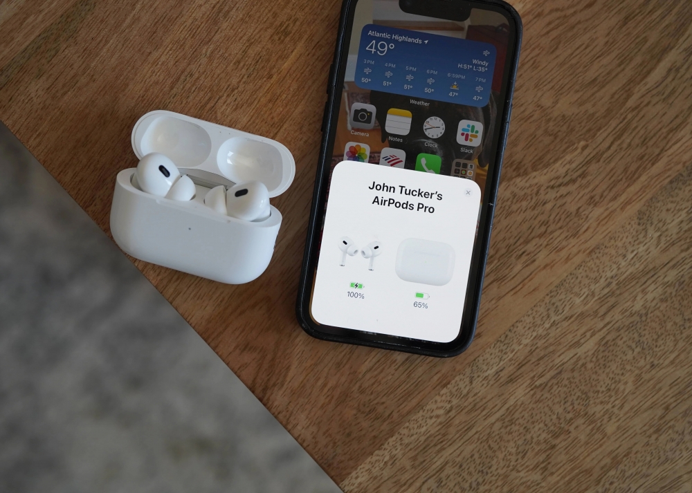 Apple AirPods are designed to work flawlessly alongside other Apple tech like the iPhone, iPad and Mac. People call this the Apple ecosystem, or the Apple halo effect.