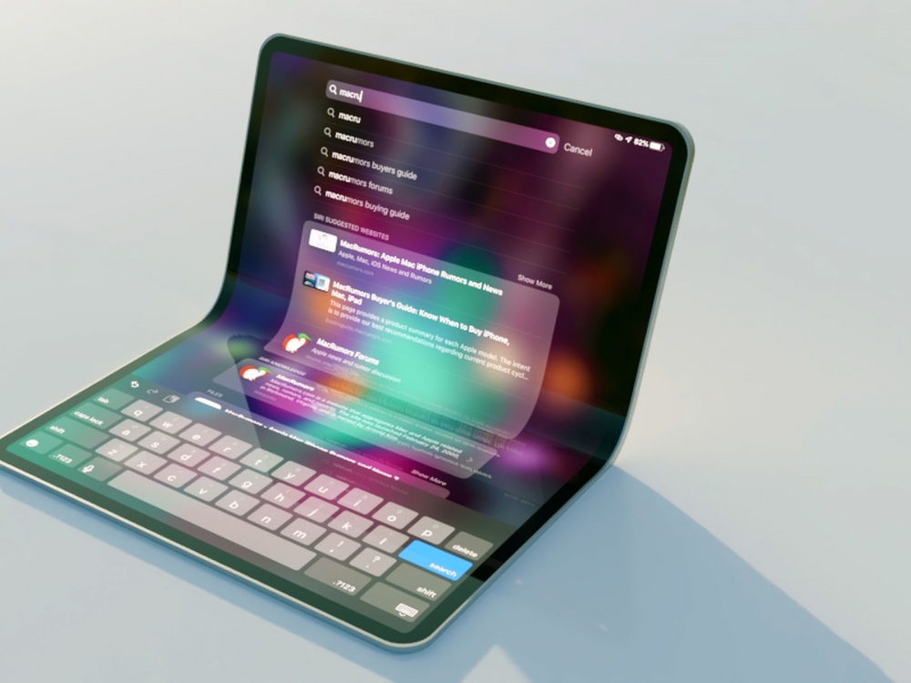 Foldable iPad concept