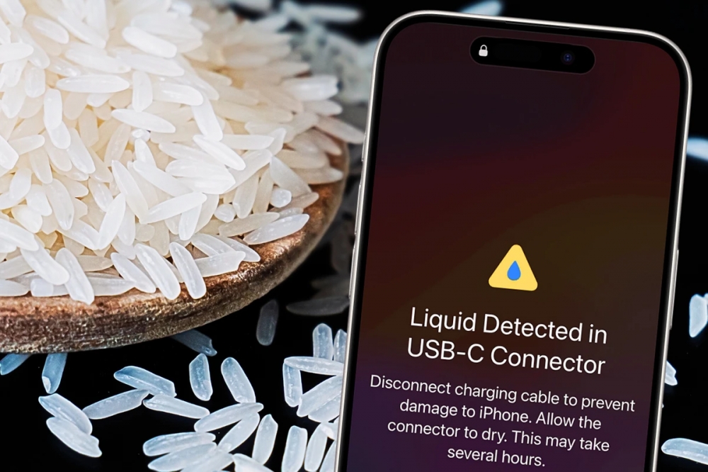 What do you do when you see the dreaded 'liquid detected' alert on your iPhone? Well, one thing is for certain - definitely don't try the rice method.