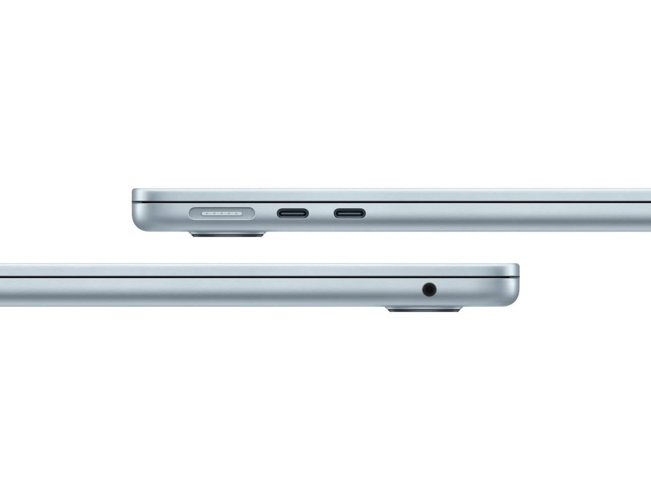 A close-up look at Apple's new M4 MacBook Air.