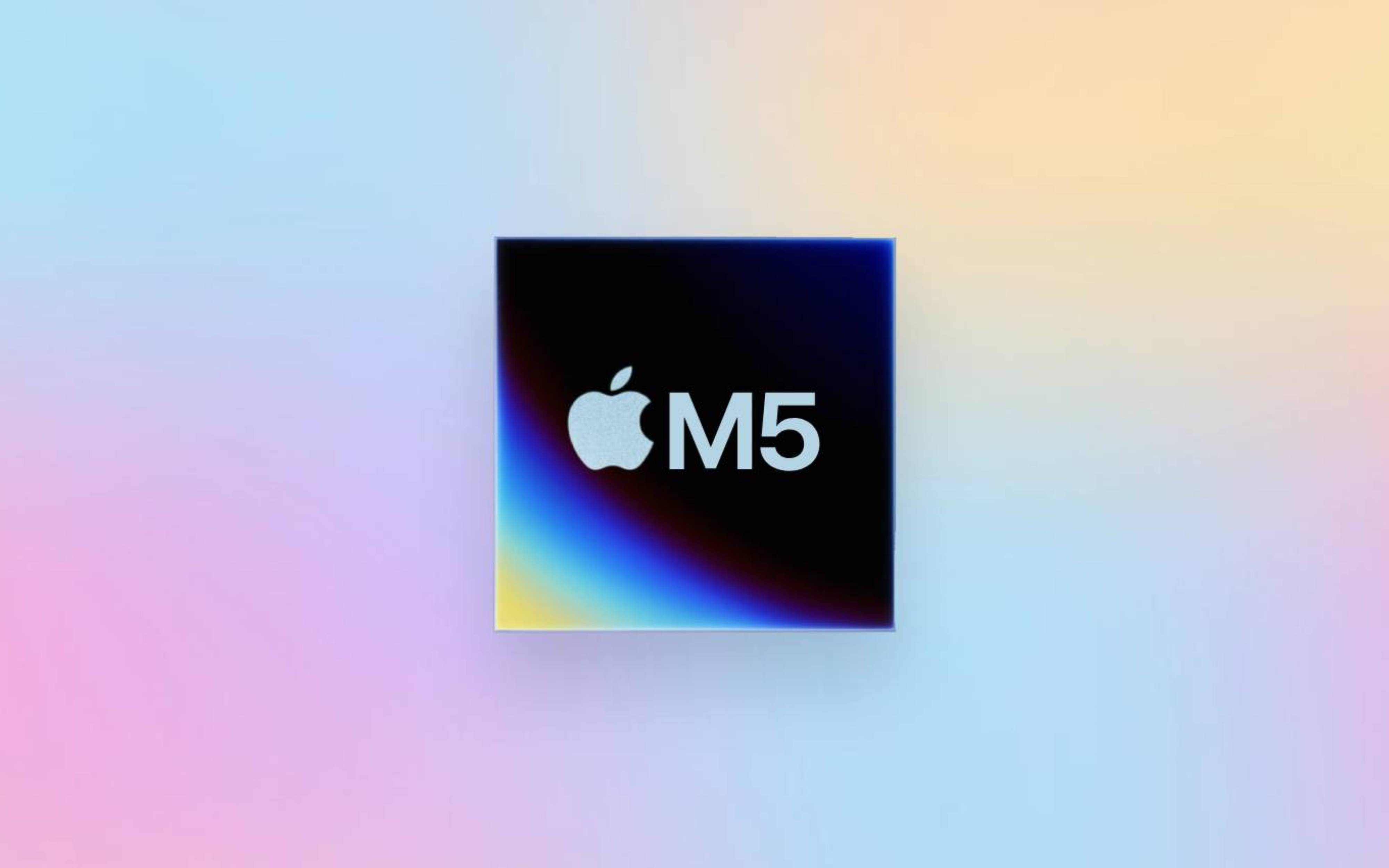 A concept image of Apple's unreleased M5 chipset, rumored to launch in 2025.