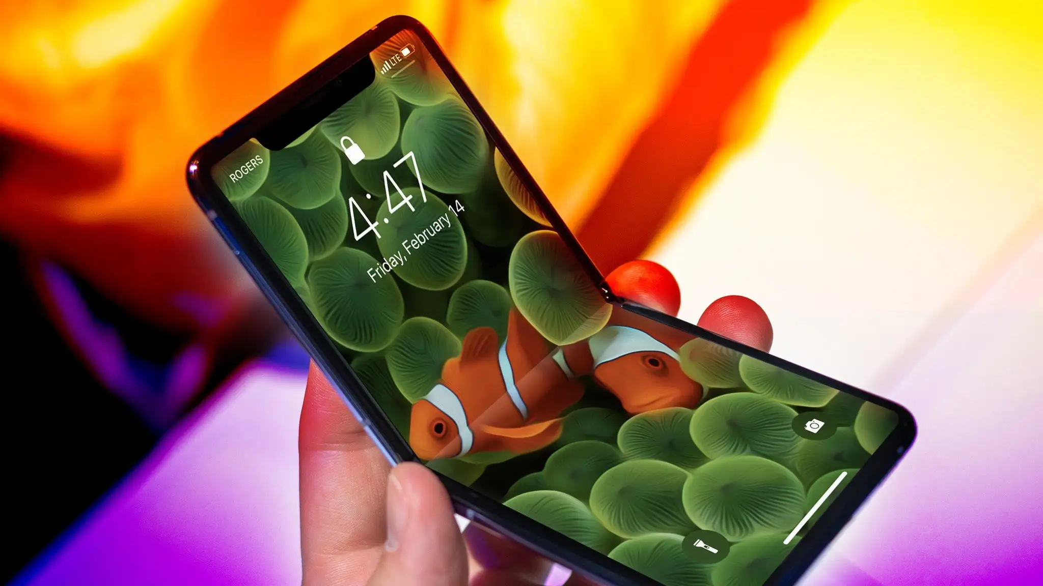 A concept rendering of an Apple iPhone Fold./