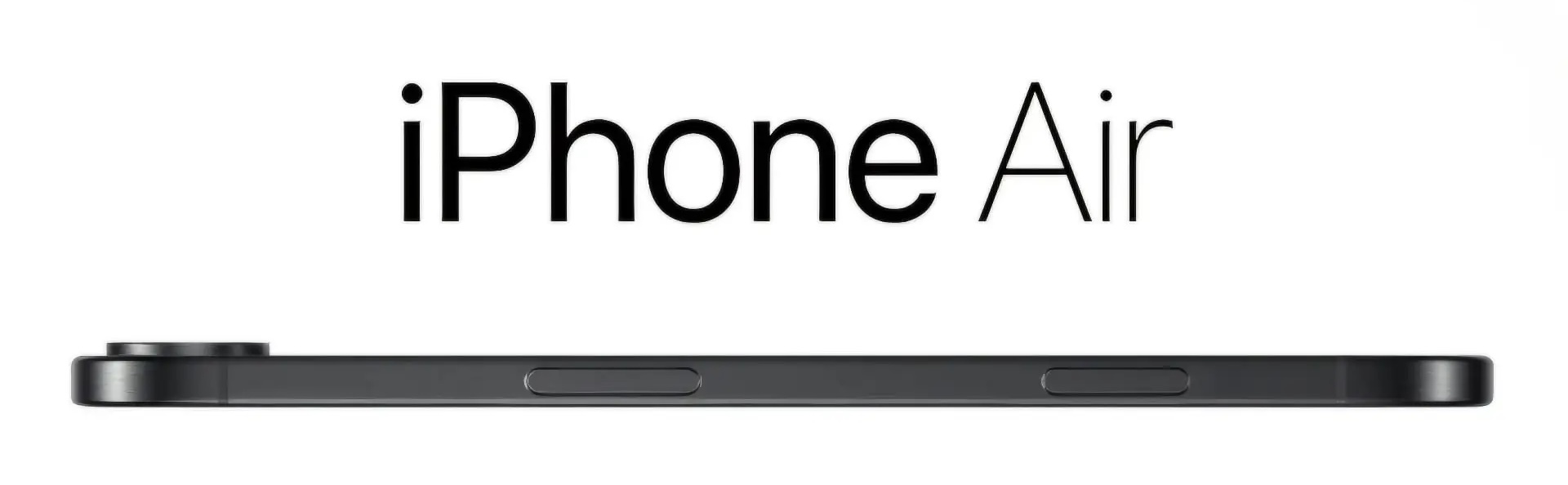 A concept rendering of Apple's highly-anticipated iPhone 17 Air, or iPhone 17 Slim, coming in September 2025.