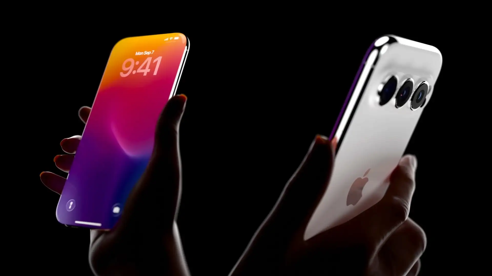 A concept rendering of the Apple 'iPhone 20' for thew iPhones 20th Anniversary iPhone.