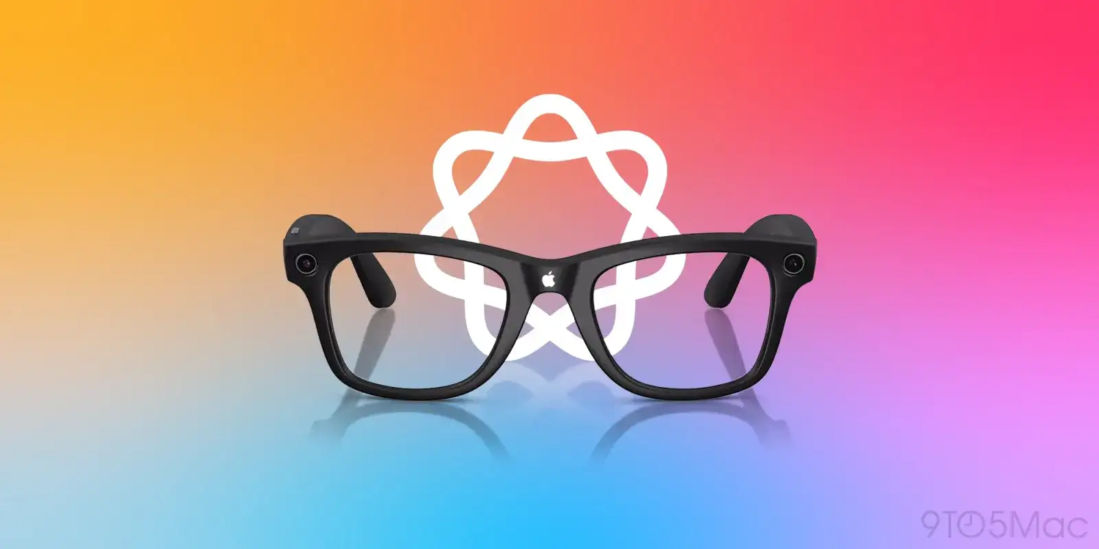 A concept rendering of what 'Apple Glass' or 'Apple Glasses' might look like.
