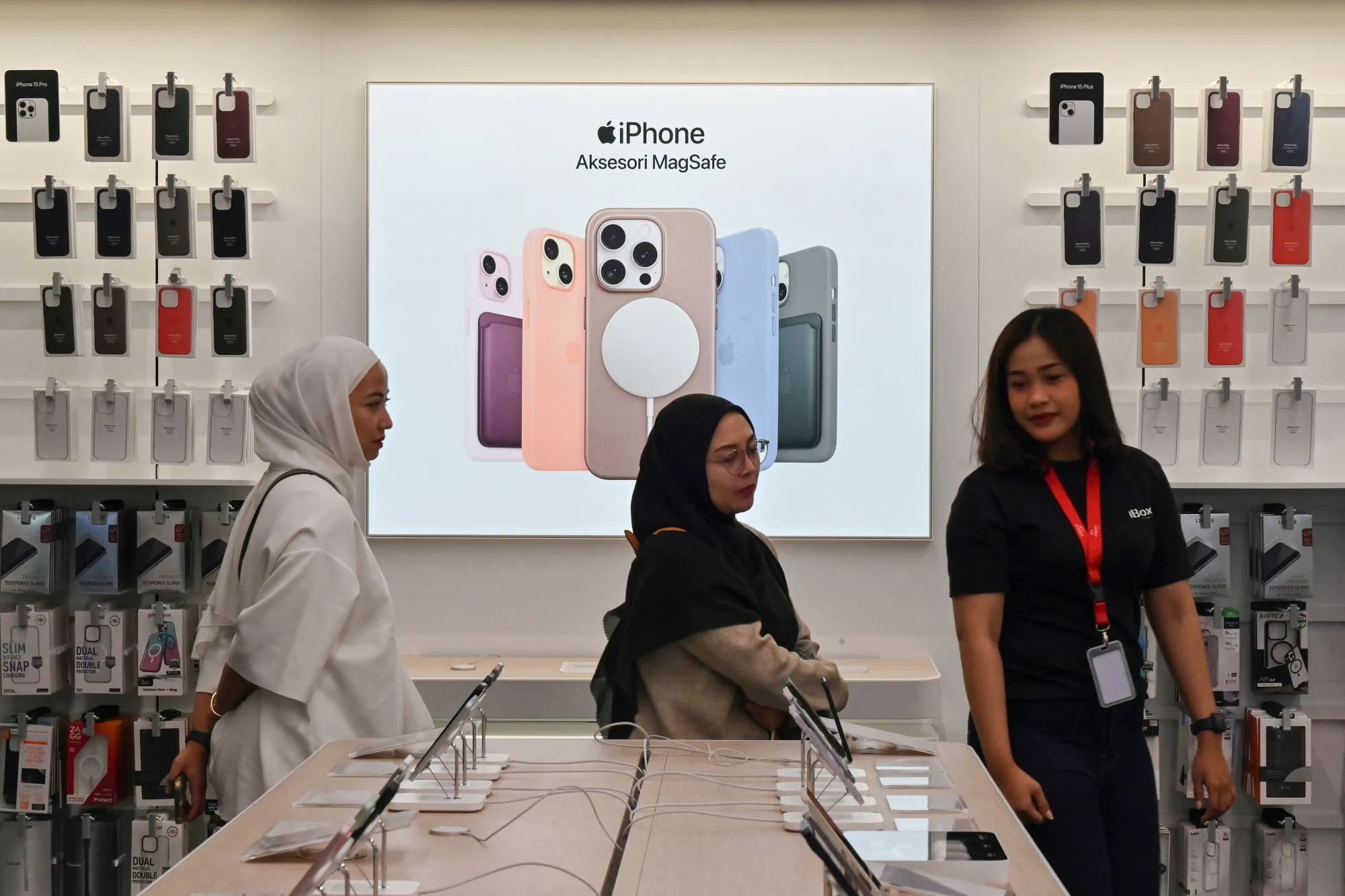 An Apple Store in Indonesia.