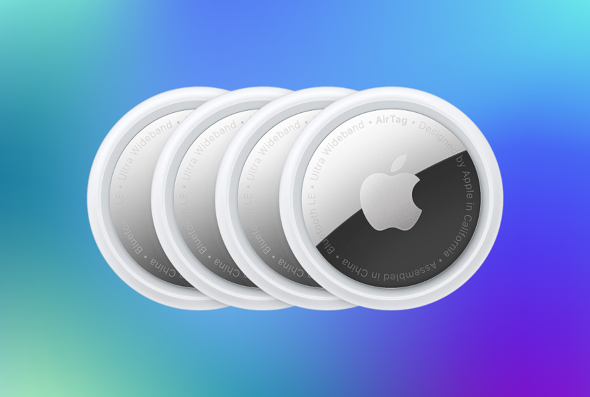 Apple AirTags (pack of 4) for $99.