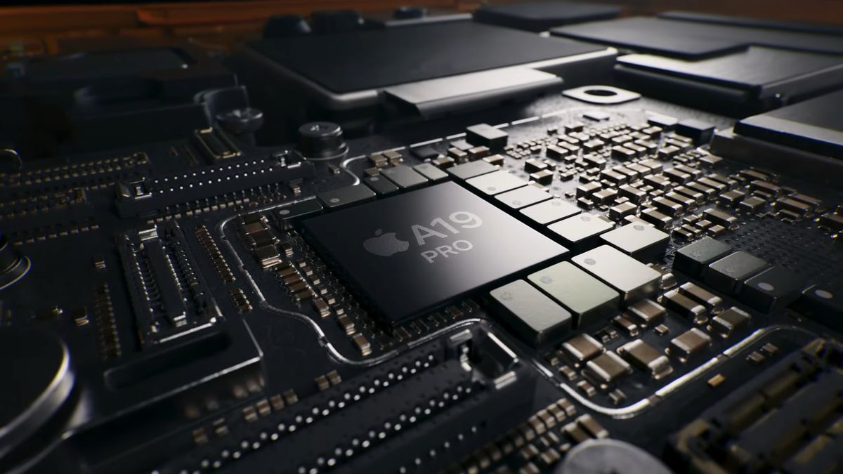 Apple showed off the A19 Pro chipset inside of a Pro-model iPhone.