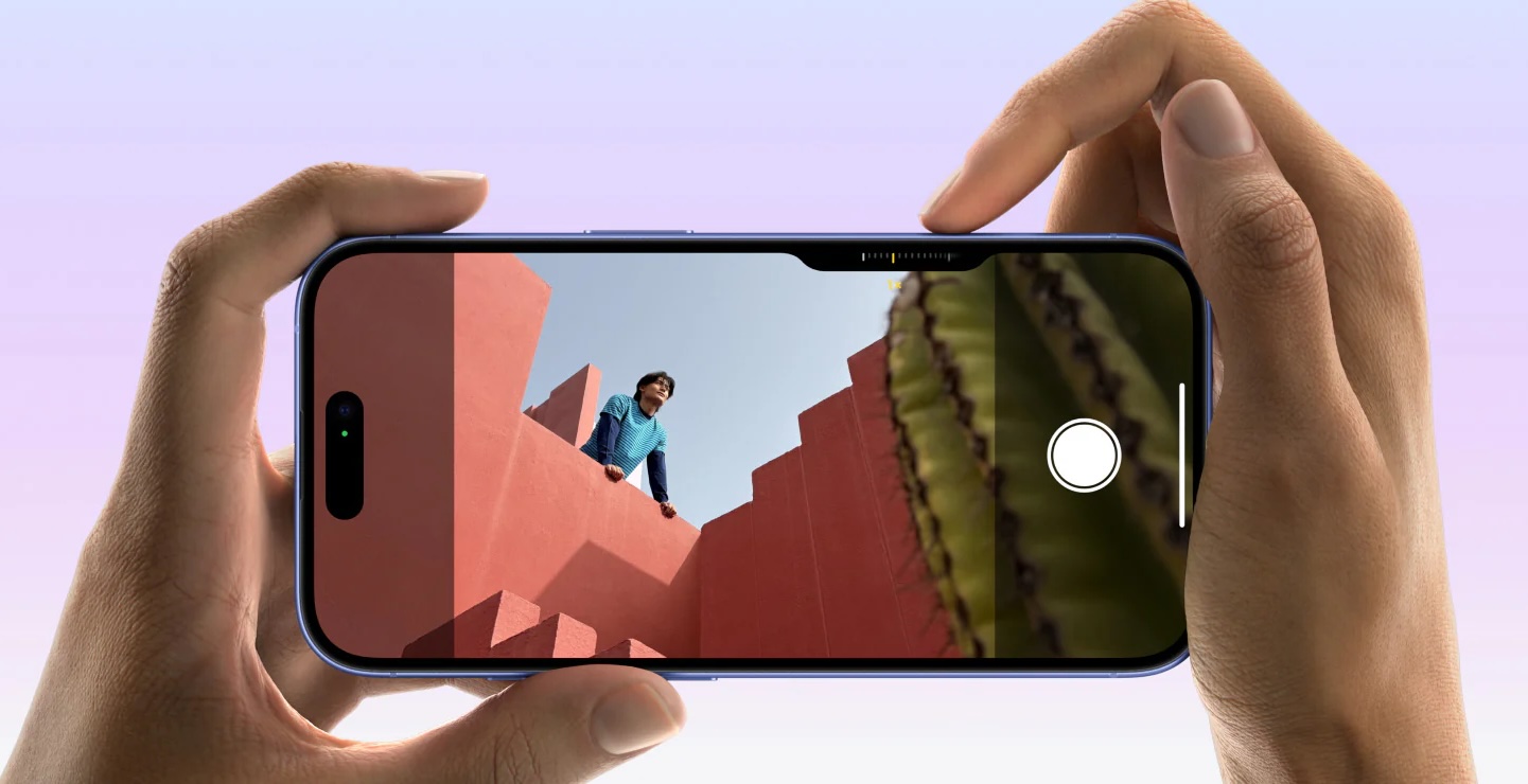 Apple's Camera Control button, shown here, allows iPhone 16 users to control camera settings while taking photos and videos like never before.