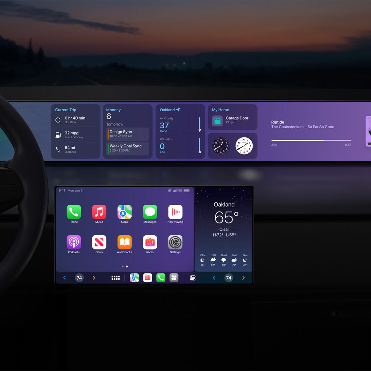 CarPlay 2 will offer wireless integration, removing the need for any physical connection to your iPhone.