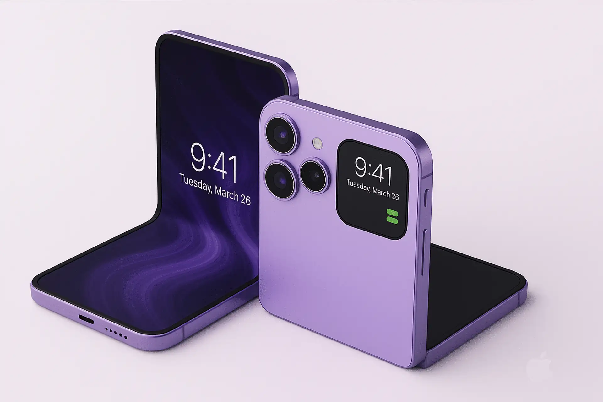 Don't hold your breath for a flip-style foldable from Apple, rumors say.