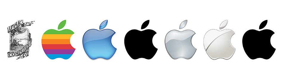 Here's how Apple's logo has developed over the years, since its found in 1976.