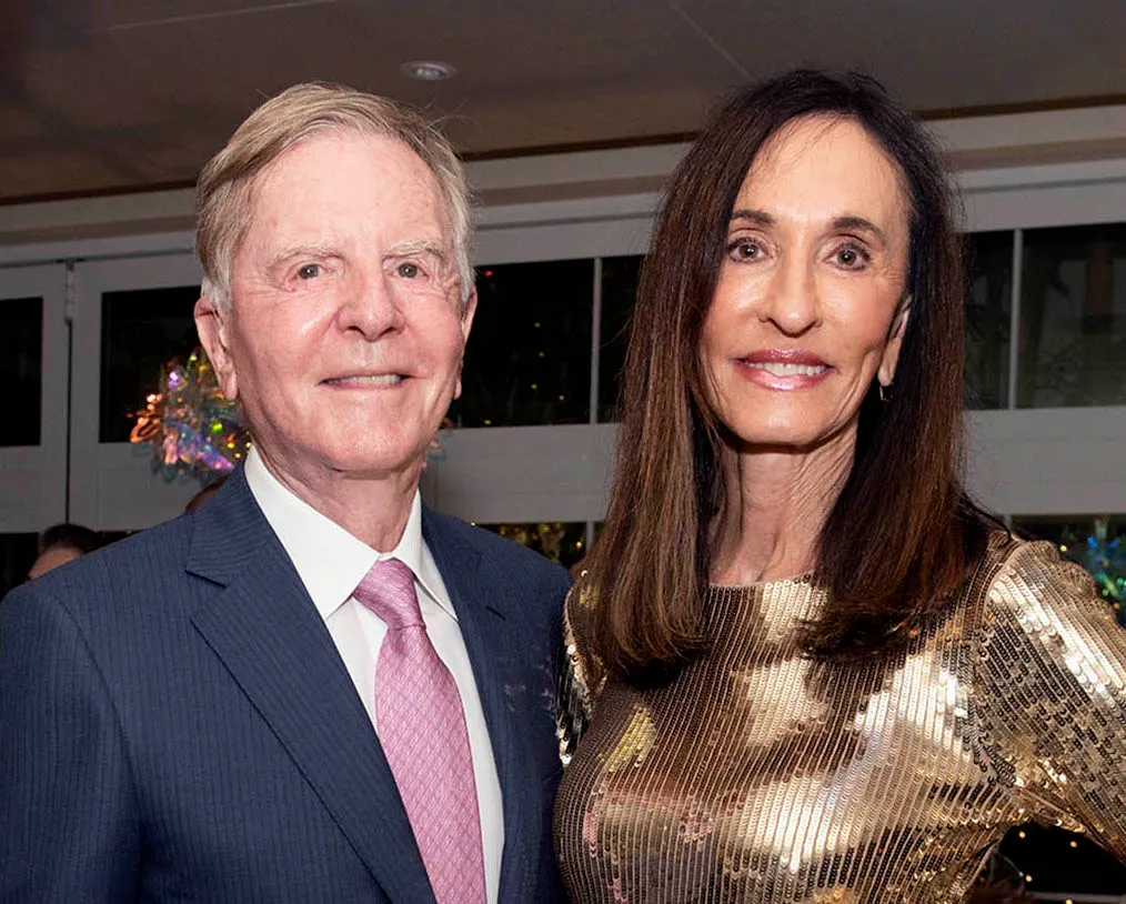 John Sculley and his wife in 2024.