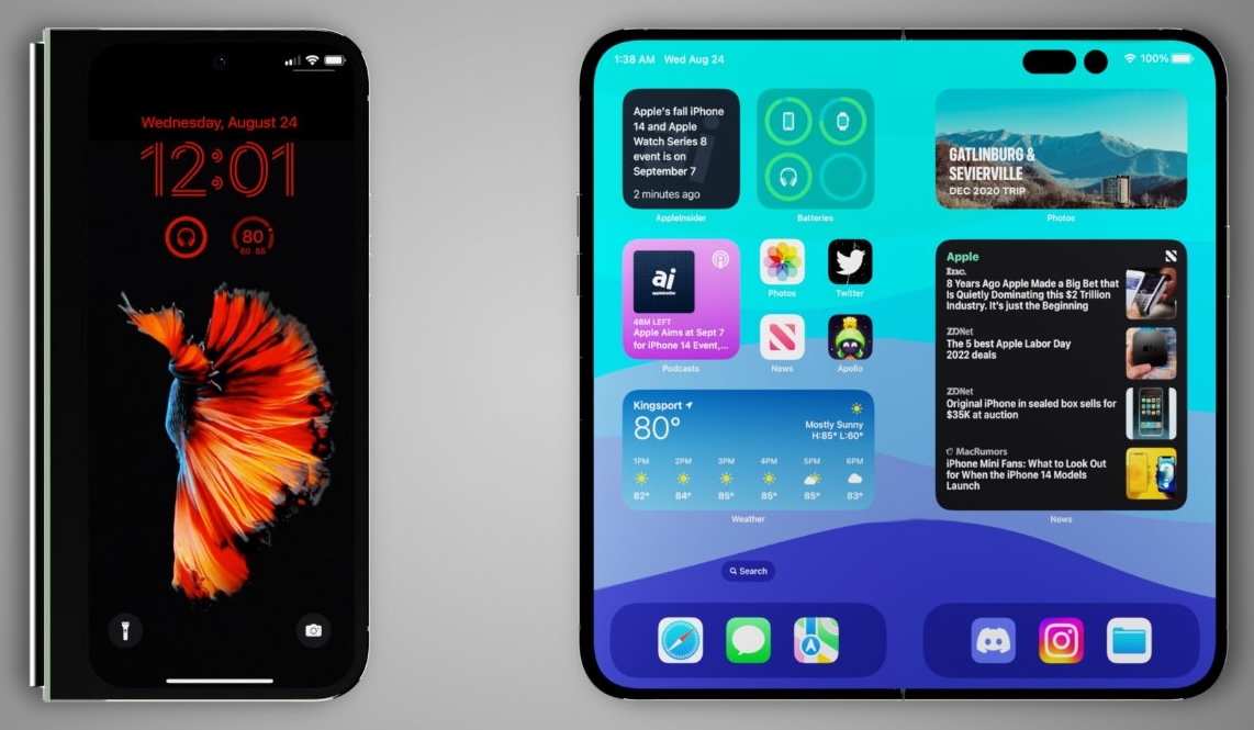 Samsung's Galaxy Z Fold has competition on the horizon—Apple's turn next?