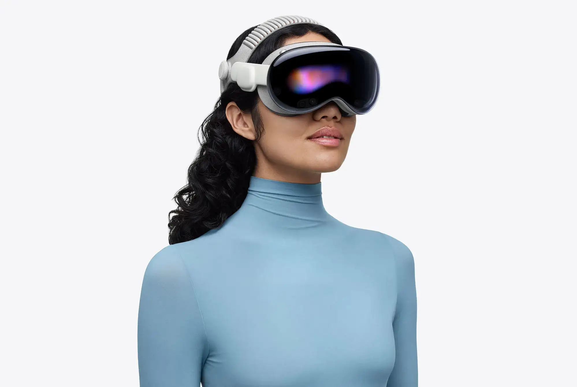 The M5 Apple Vision Pro (2025), announced in October by Apple Newsroom in Cupertino, California.