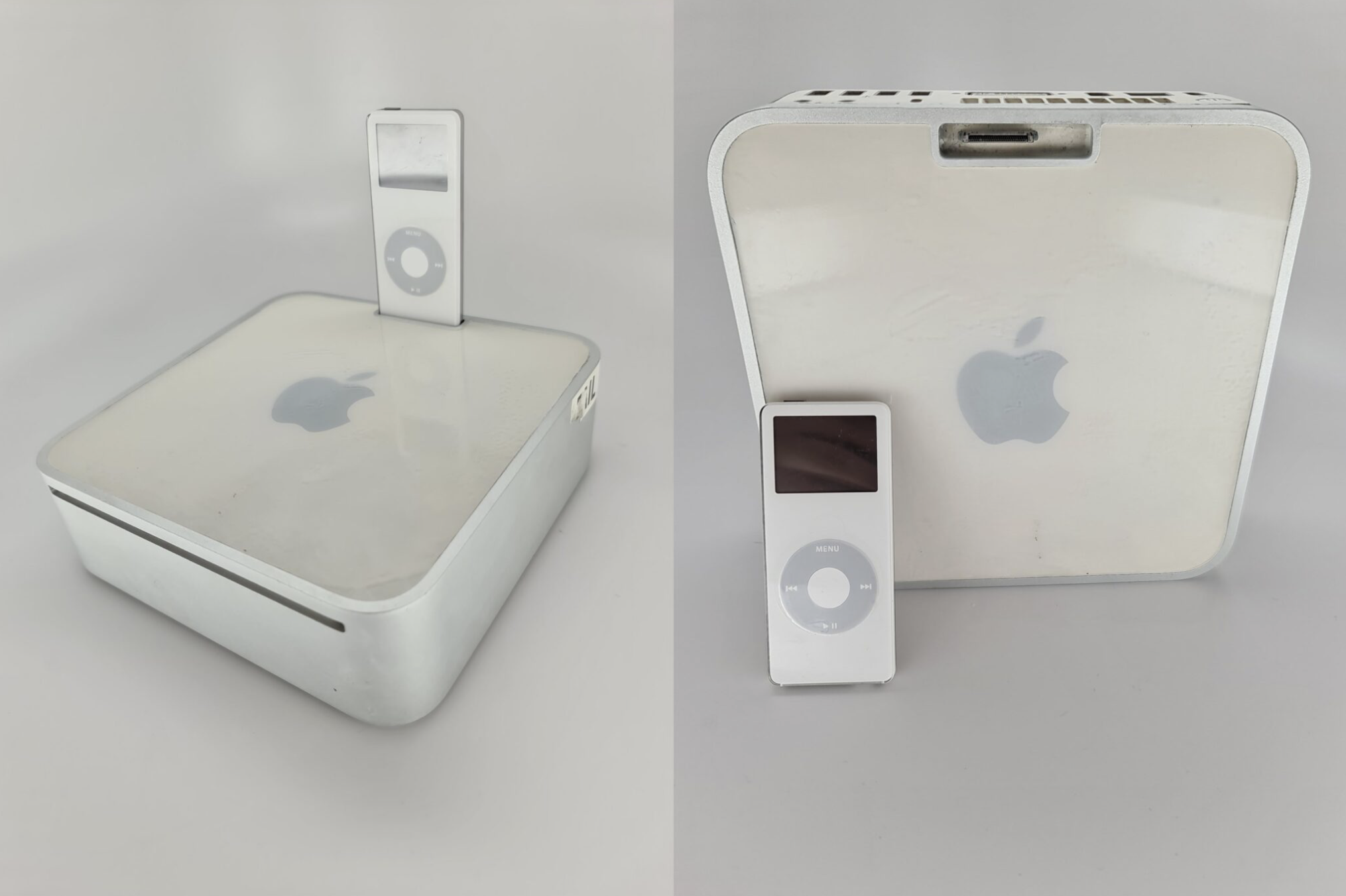 The Mac mini iPod dock, a rare Apple prototype.