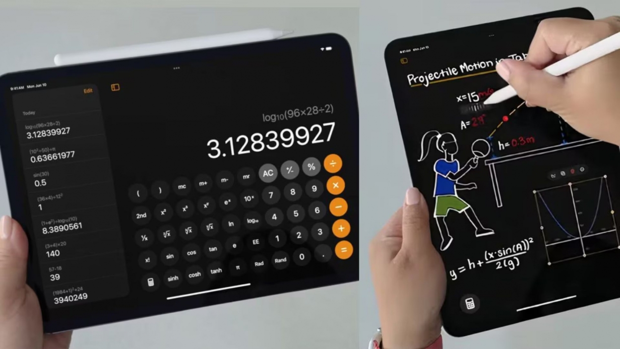 The new Calculator app for iPad is finally here. We only had to wait like 14 years!