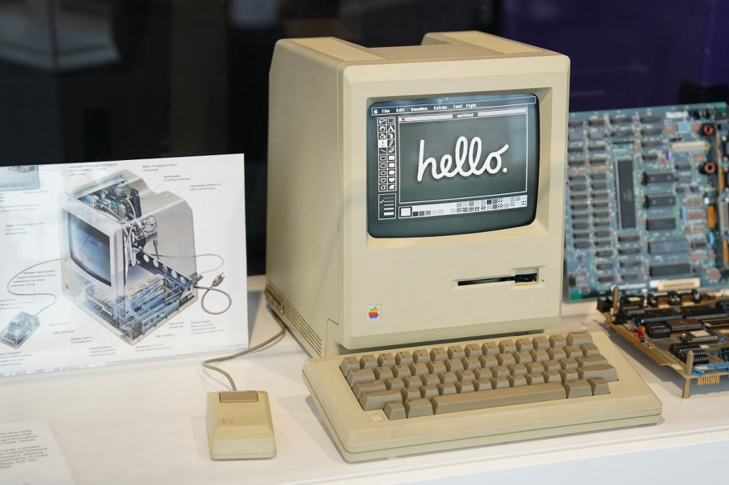 The original Macintosh, the Macintosh 128K, is now a popular museum exhibit.