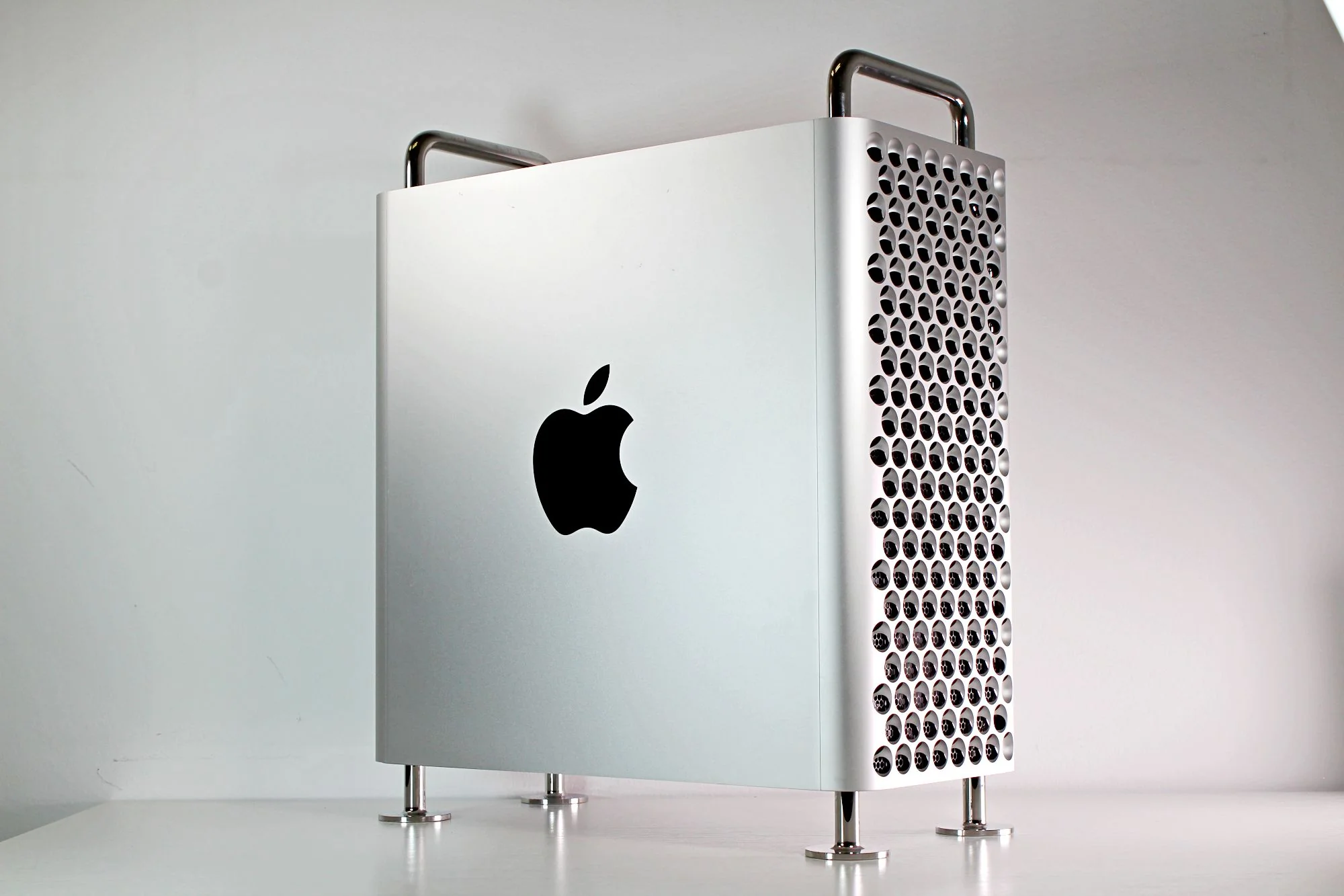 The stunning Mac Pro: Apple's most powerful and expensive desktop, tailored for creative professionals.