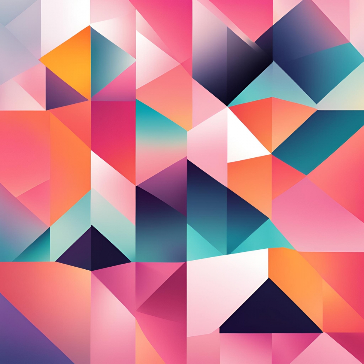 Colorful Geometric Shapes wallpaper for Apple iPhone, Apple Watch, Mac, iPad and Apple Watch