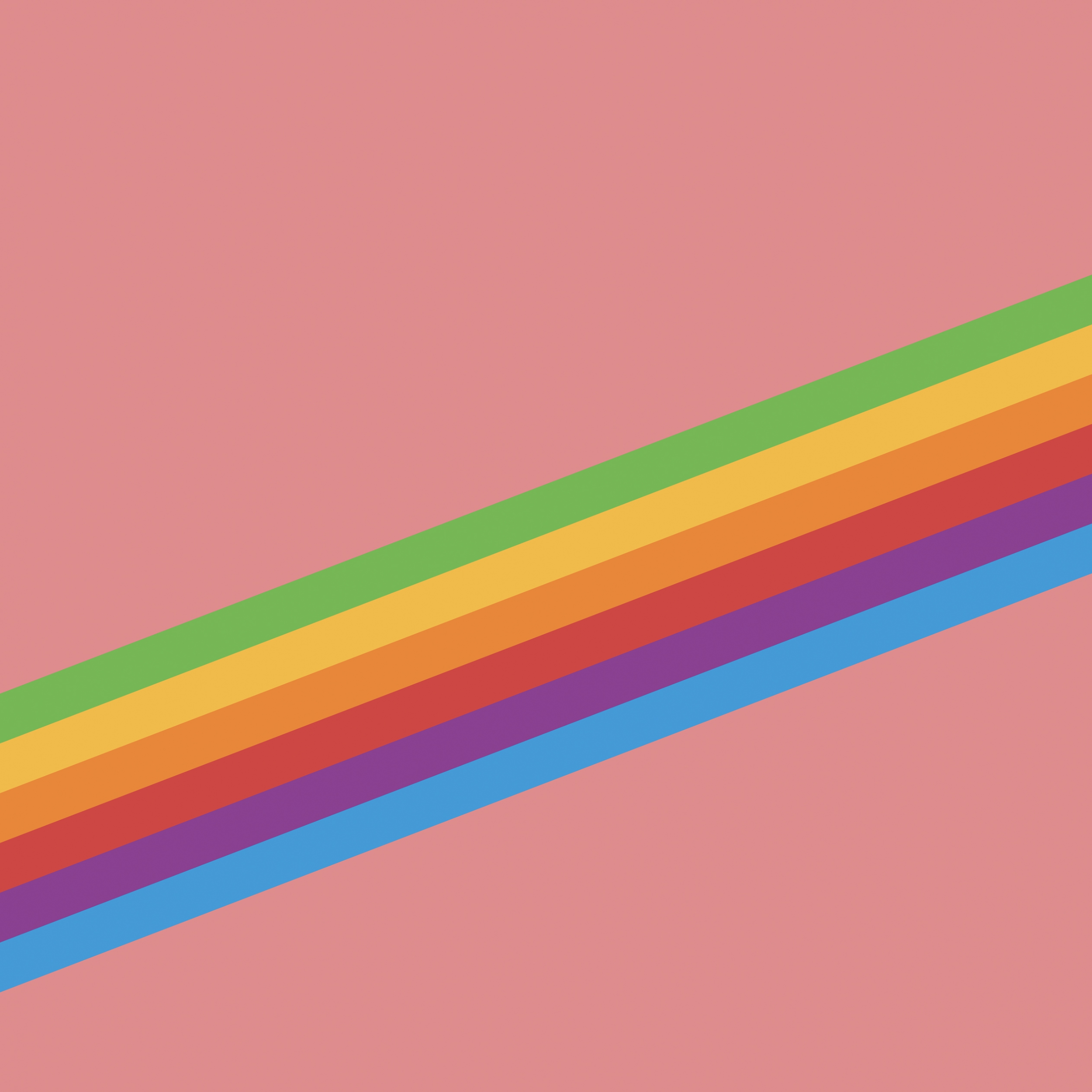 Apple Default Rainbow Stripe Pink wallpaper for Apple iPhone, Apple Watch, Mac, iPad and Apple Watch