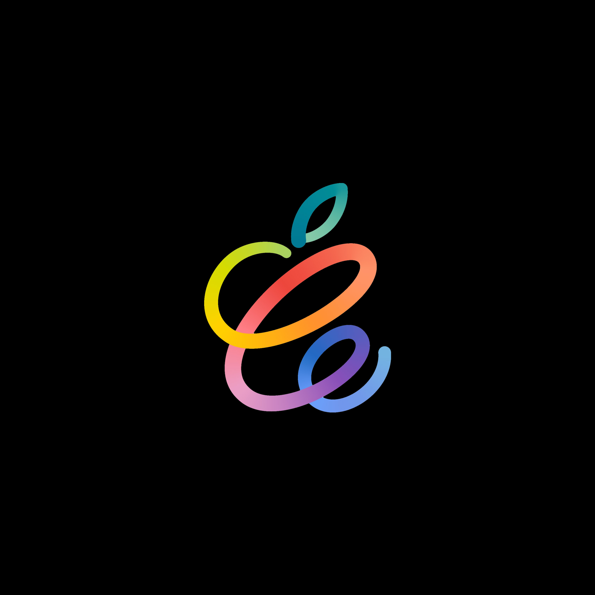 Apple iPad Event Wallpapers For iPad Air iPad Pro iPad mini Rainbow