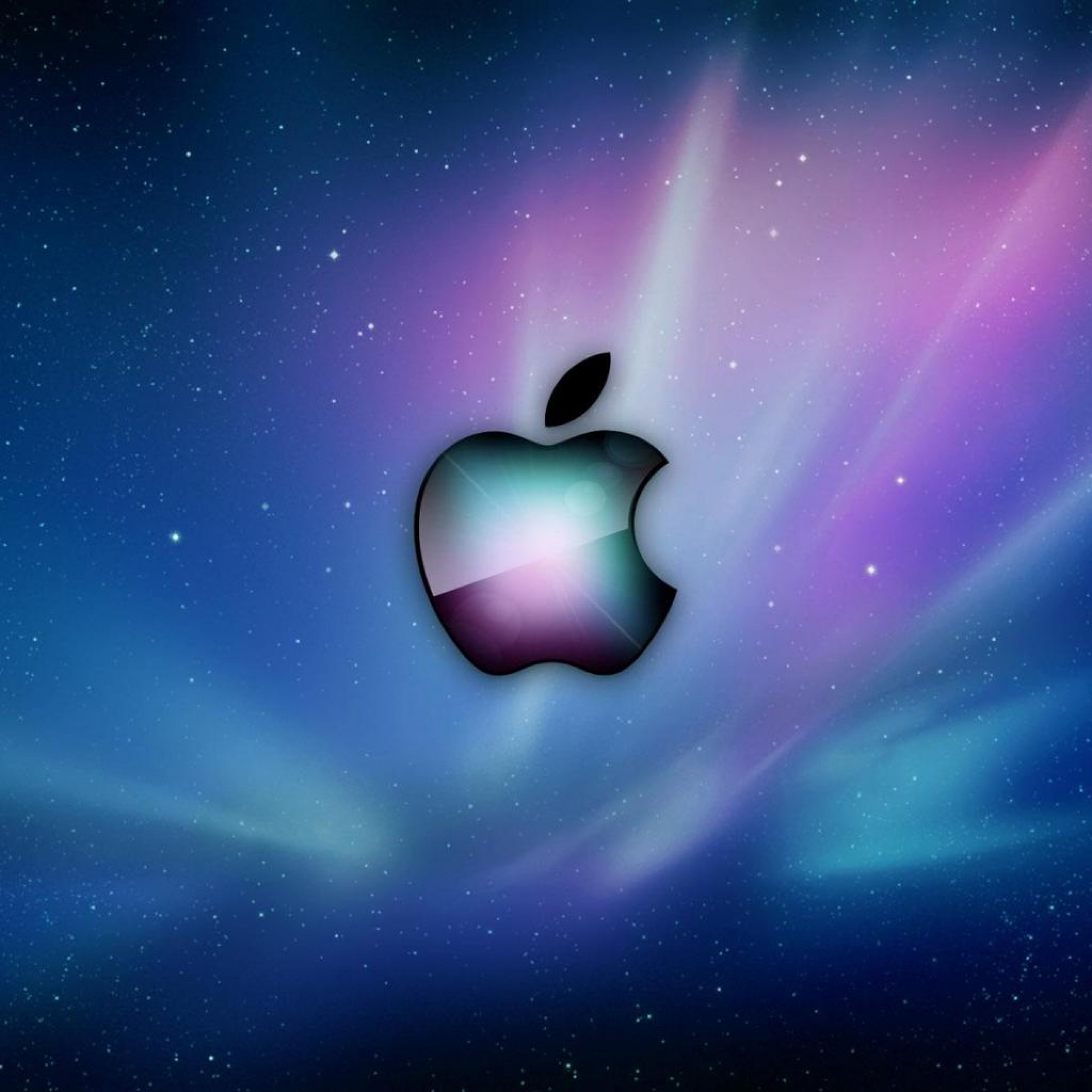 Apple Logo Default Wallpaper Popular 3D Rendered Logo macOS Inspired