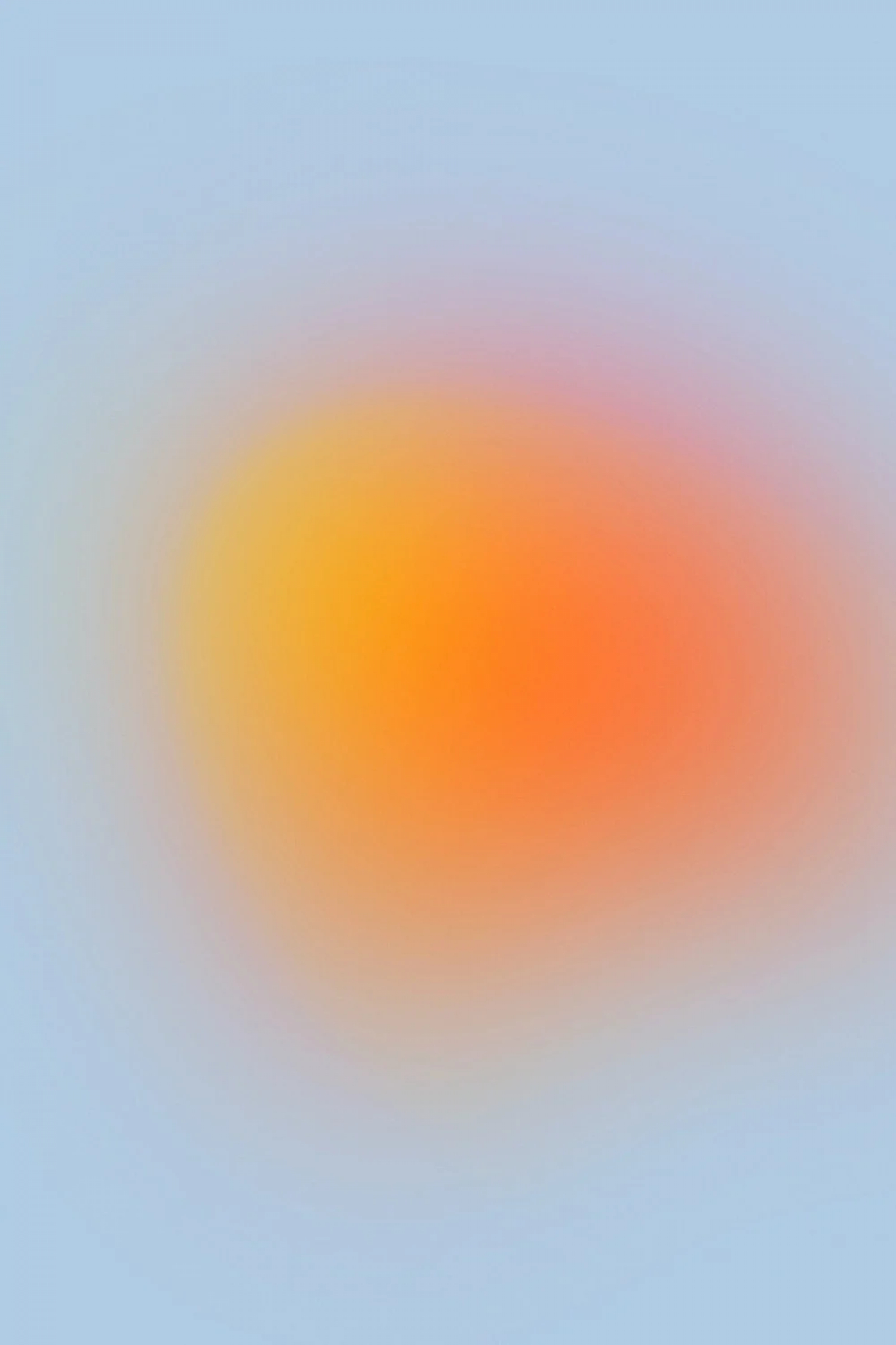 Circular Gradient Orange Baby Blue wallpaper for Apple iPhone, Apple Watch, Mac, iPad and Apple Watch