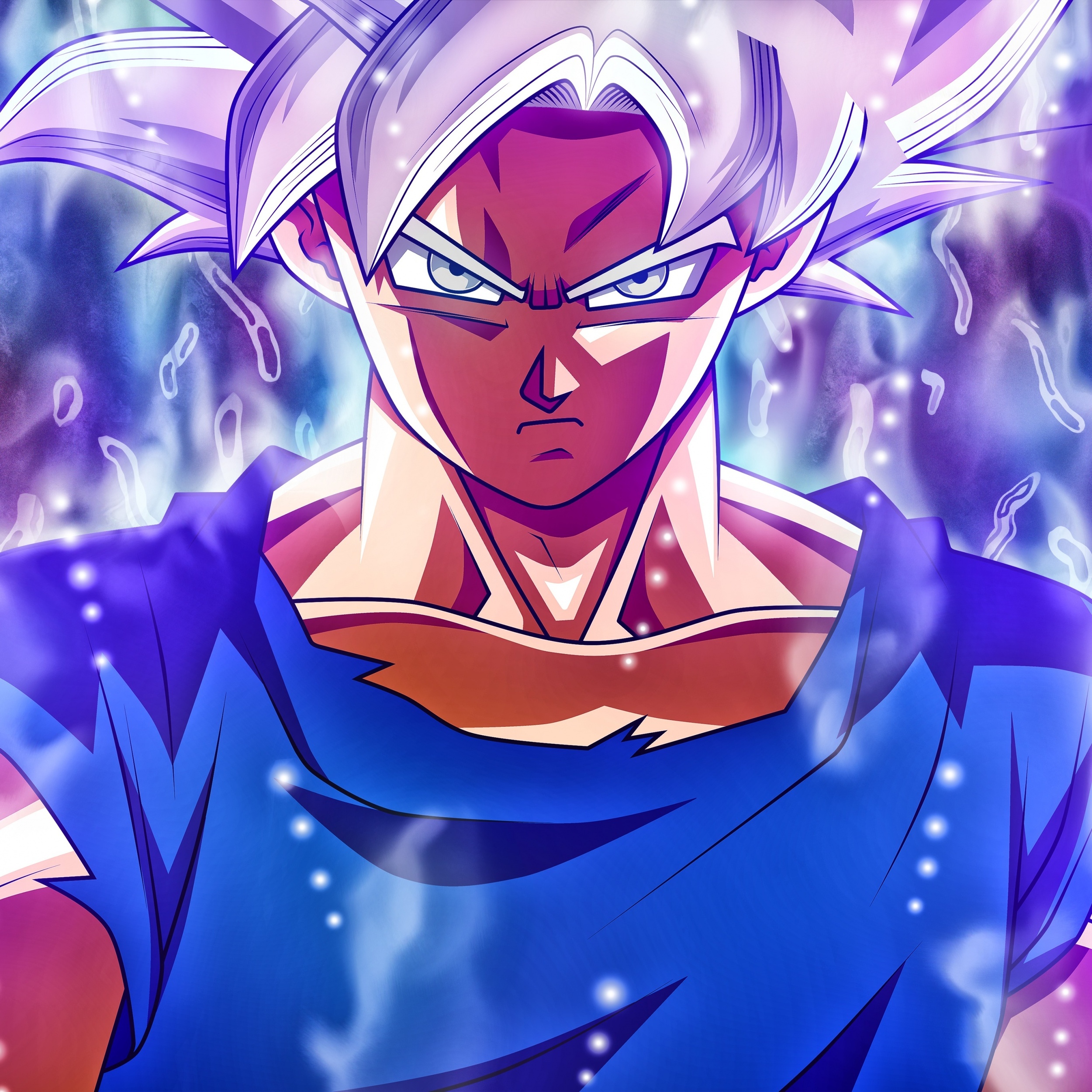 Goku Mastered Ultra Instinct Dragon Ball Super 5K Best Free Wallpapers Backgrounds Desktop Pictures For Apple iPad Tablets And Android HD High Resolution 4K wallpaper for Apple iPhone, Apple Watch, Mac, iPad and Apple Watch