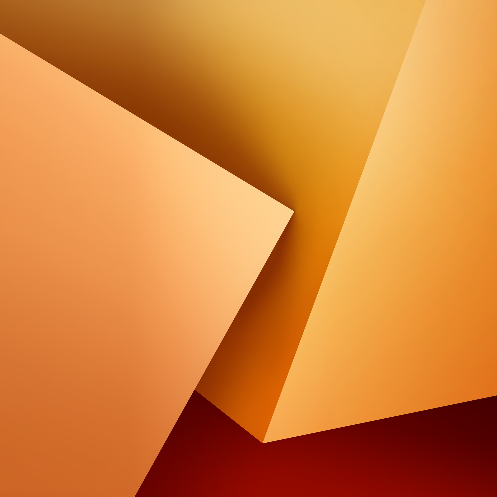  Google Android OS Samsung Default Stock One Ui For iPad Orange Shapes Squares wallpaper for Apple iPhone, Apple Watch, Mac, iPad and Apple Watch