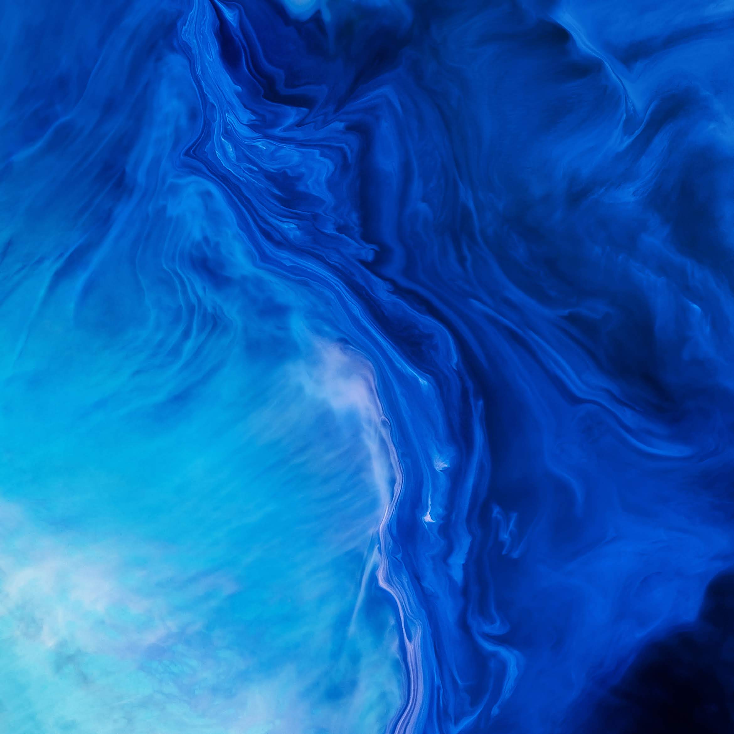 Honor 20 Stock Blue Paint Abstract wallpaper for Apple iPhone, Apple Watch, Mac, iPad and Apple Watch