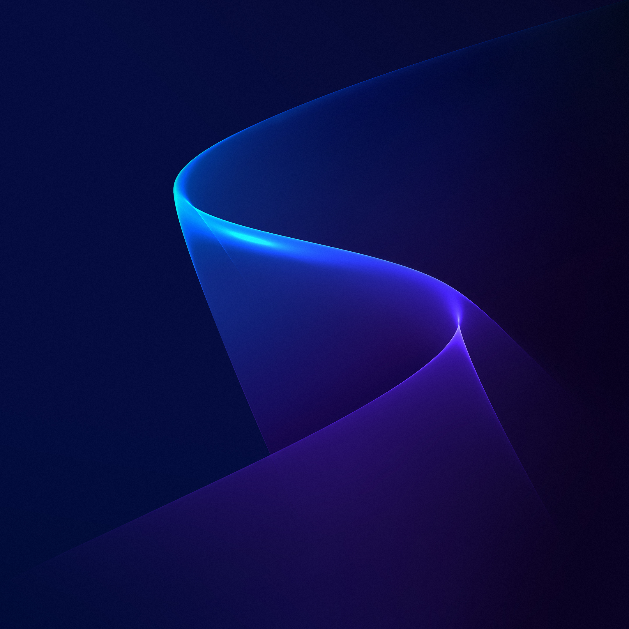 Honor V10 Stock Dark Purple Blue Abstract 5K