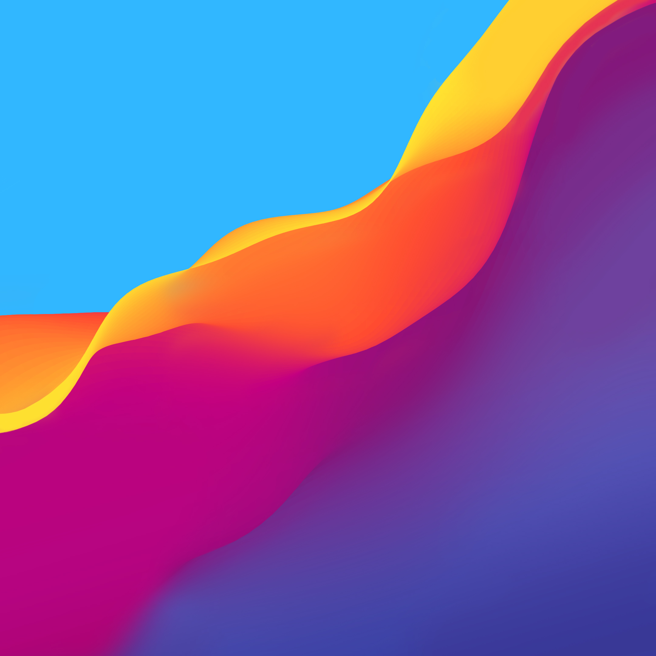 Honor V10 Stock Multicolor macOS Inspired Gradient 6K