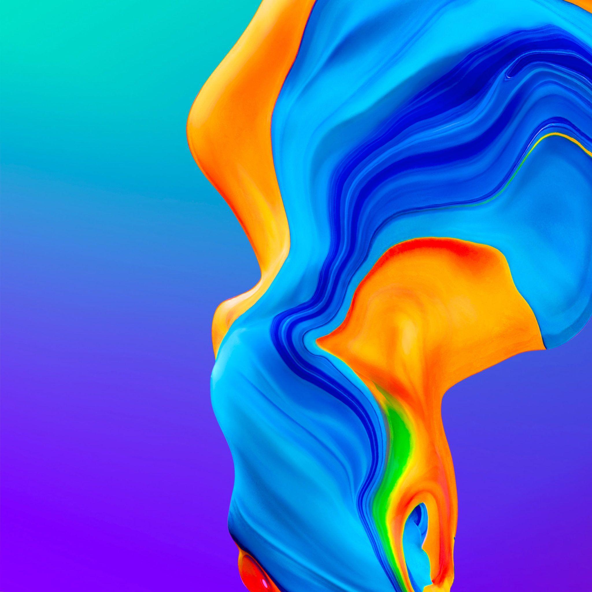 Huawei HarmonyOS Google Android Stock Default Vibrant Colorful Liquid Abstract Gradients