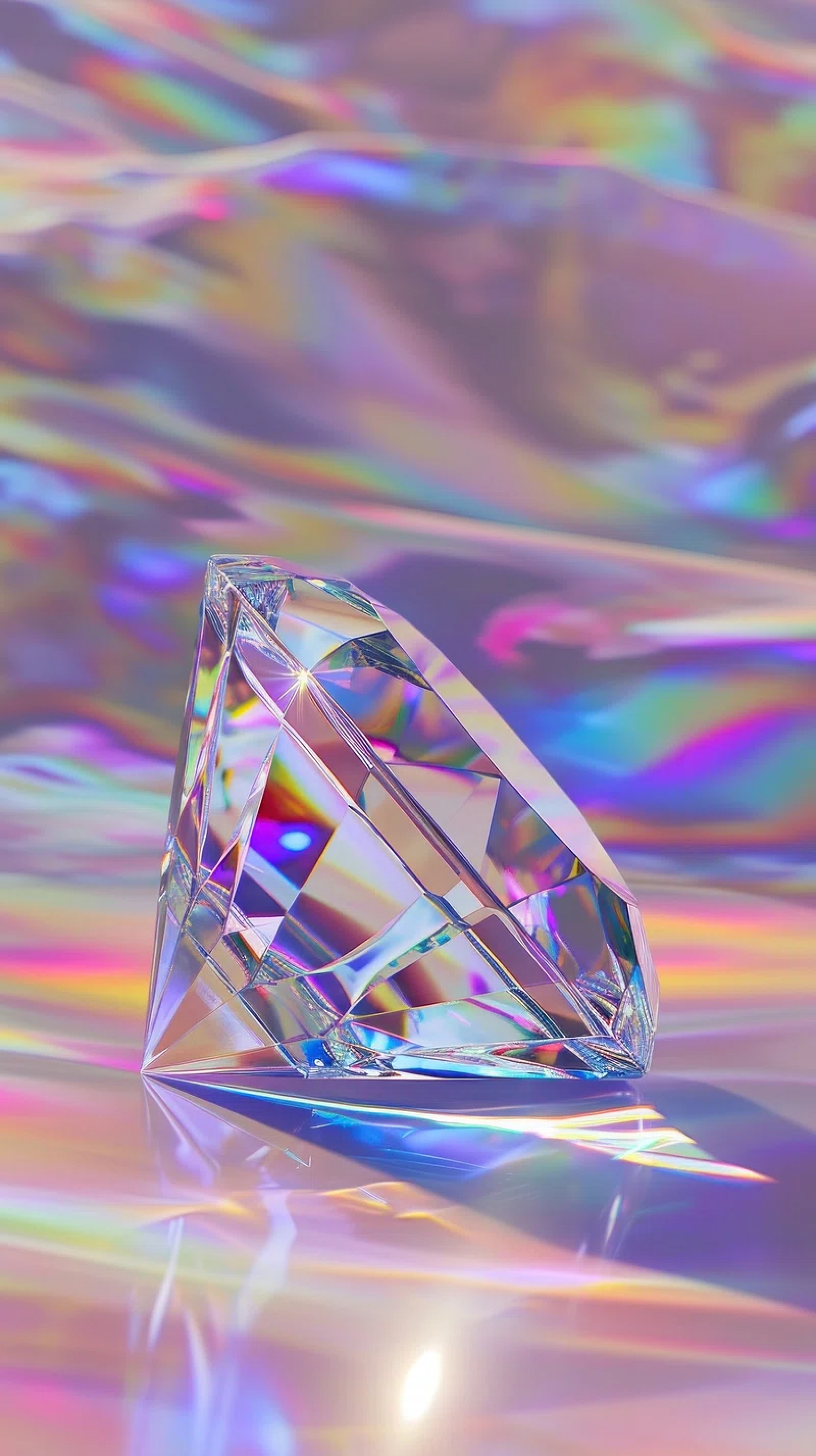 Iridescent Diamond wallpaper for Apple iPhone, Apple Watch, Mac, iPad and Apple Watch