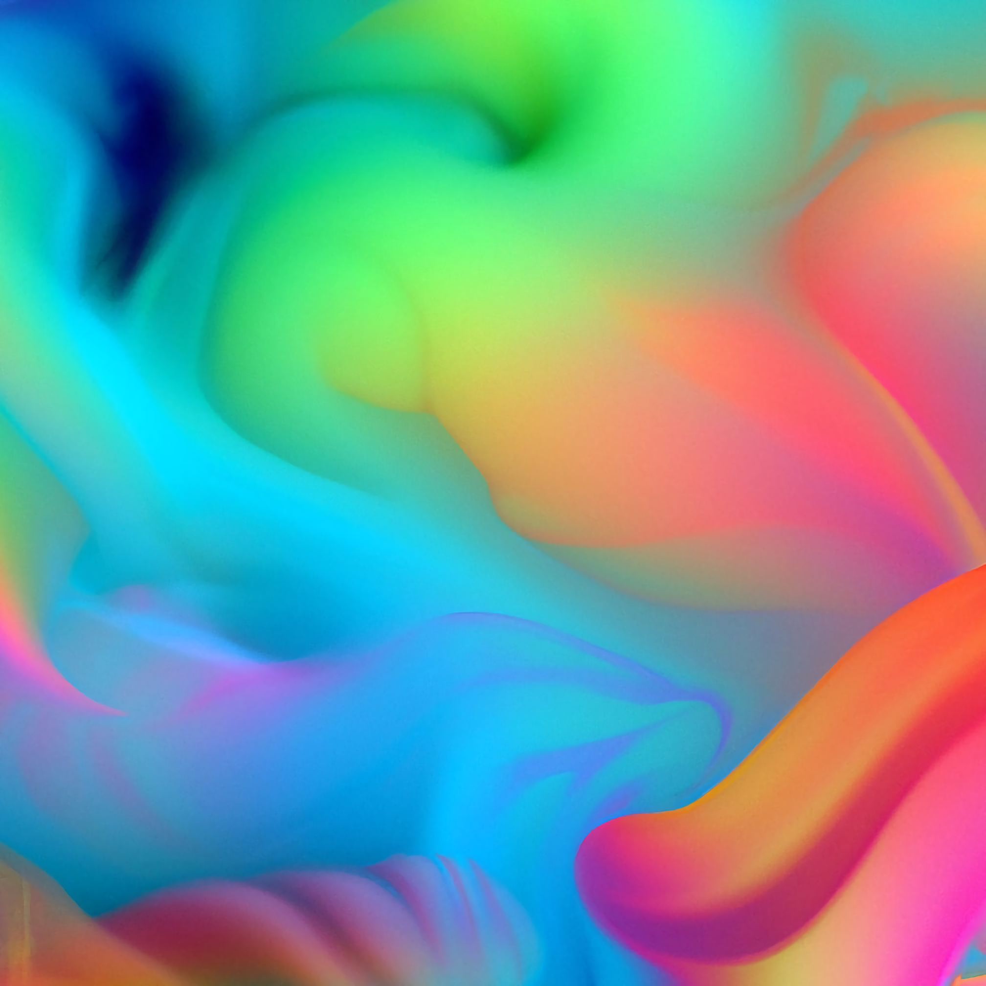 Liquid Smoke Multi Color Abstract Free High Resolution Gradients Wallpapers For Apple iPad And Android OS Tablets