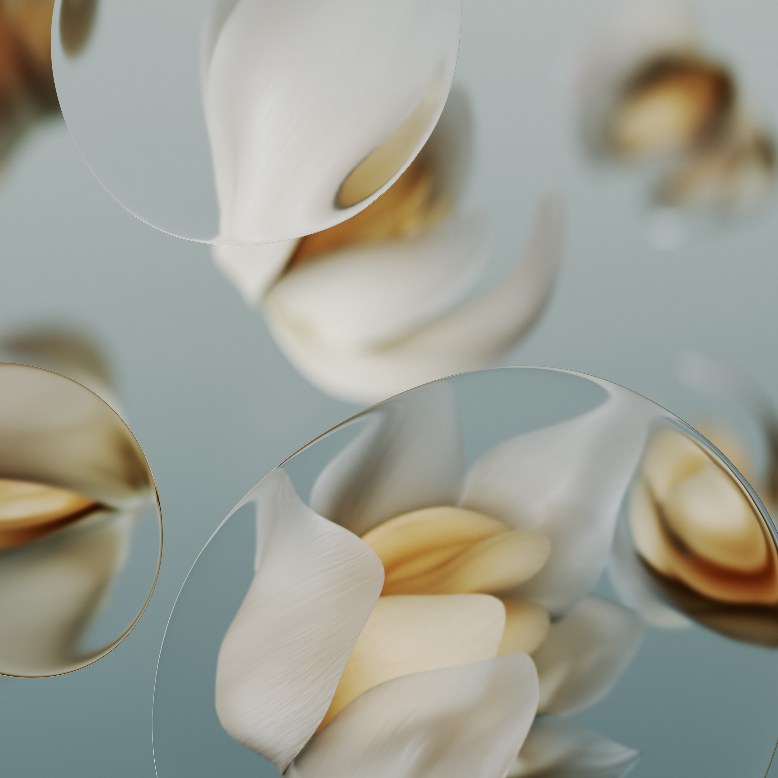 Porcelain Light Abstract Cream