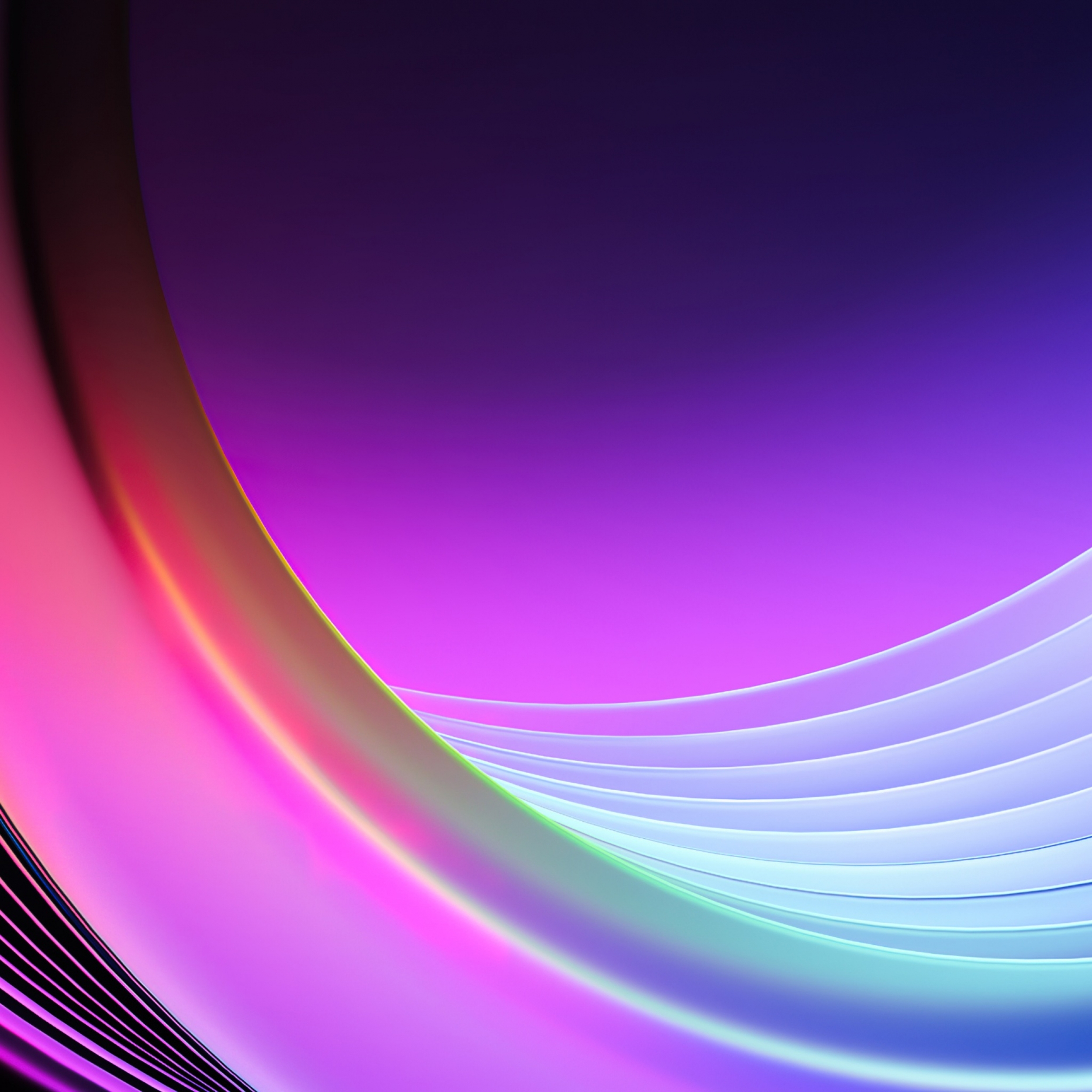 Purple 3D Glass Computer Generated Multicolor wallpaper for Apple iPhone, Apple Watch, Mac, iPad and Apple Watch