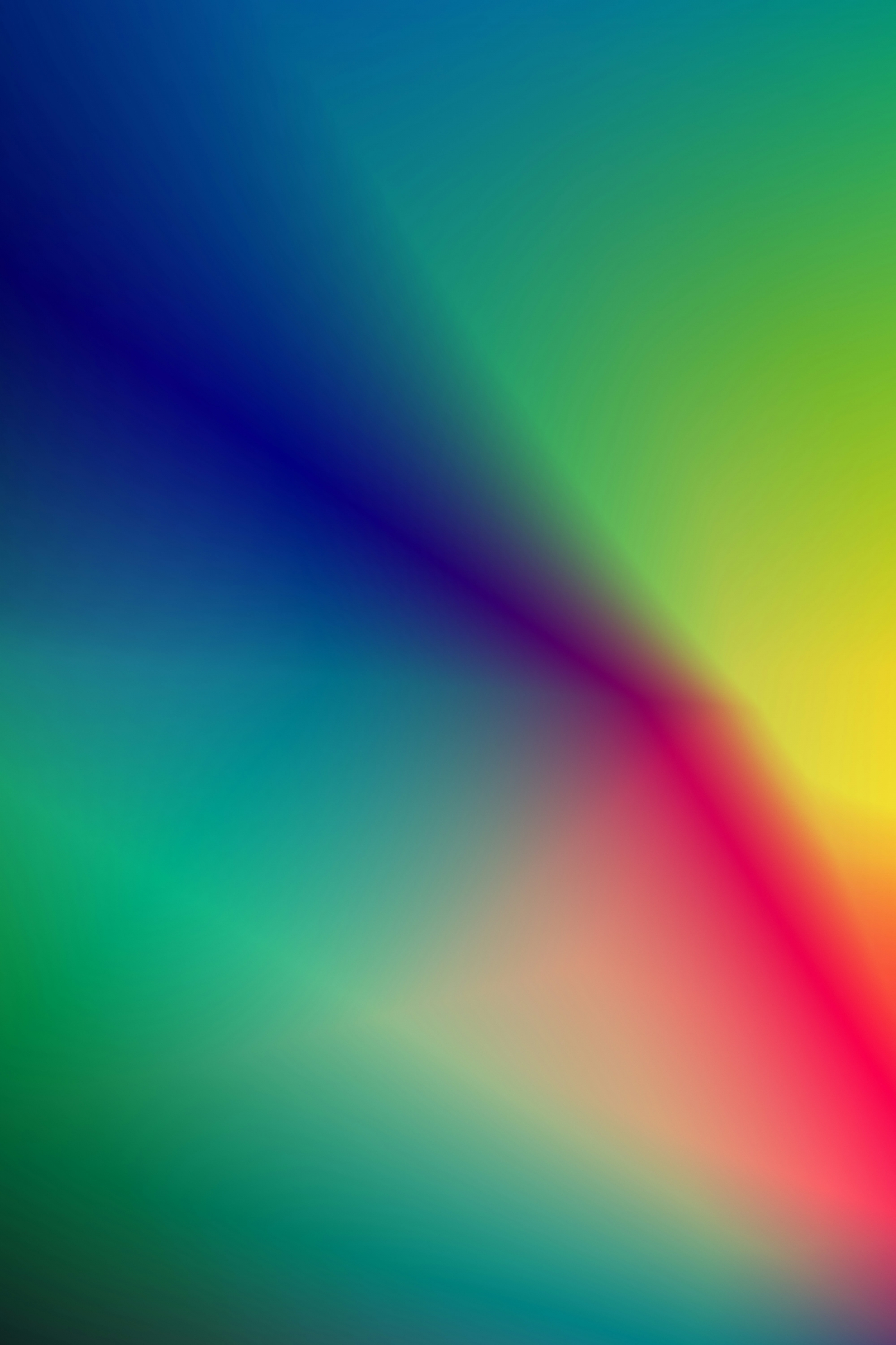 Rainbow Lens Flare Beautiful Gradient iPadOS