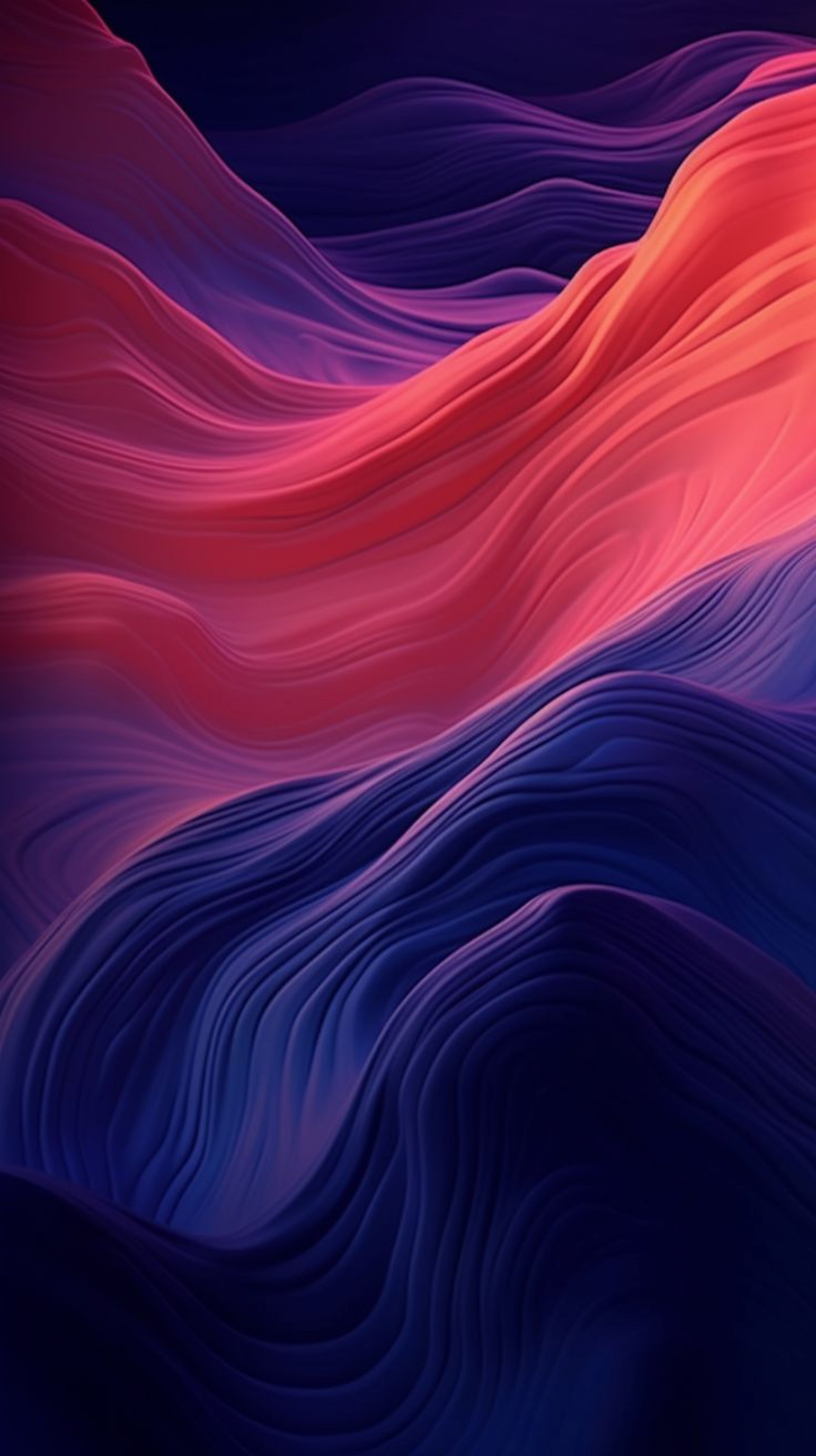 Wavy Purple And Orange Multicolor wallpaper for Apple iPhone, Apple Watch, Mac, iPad and Apple Watch