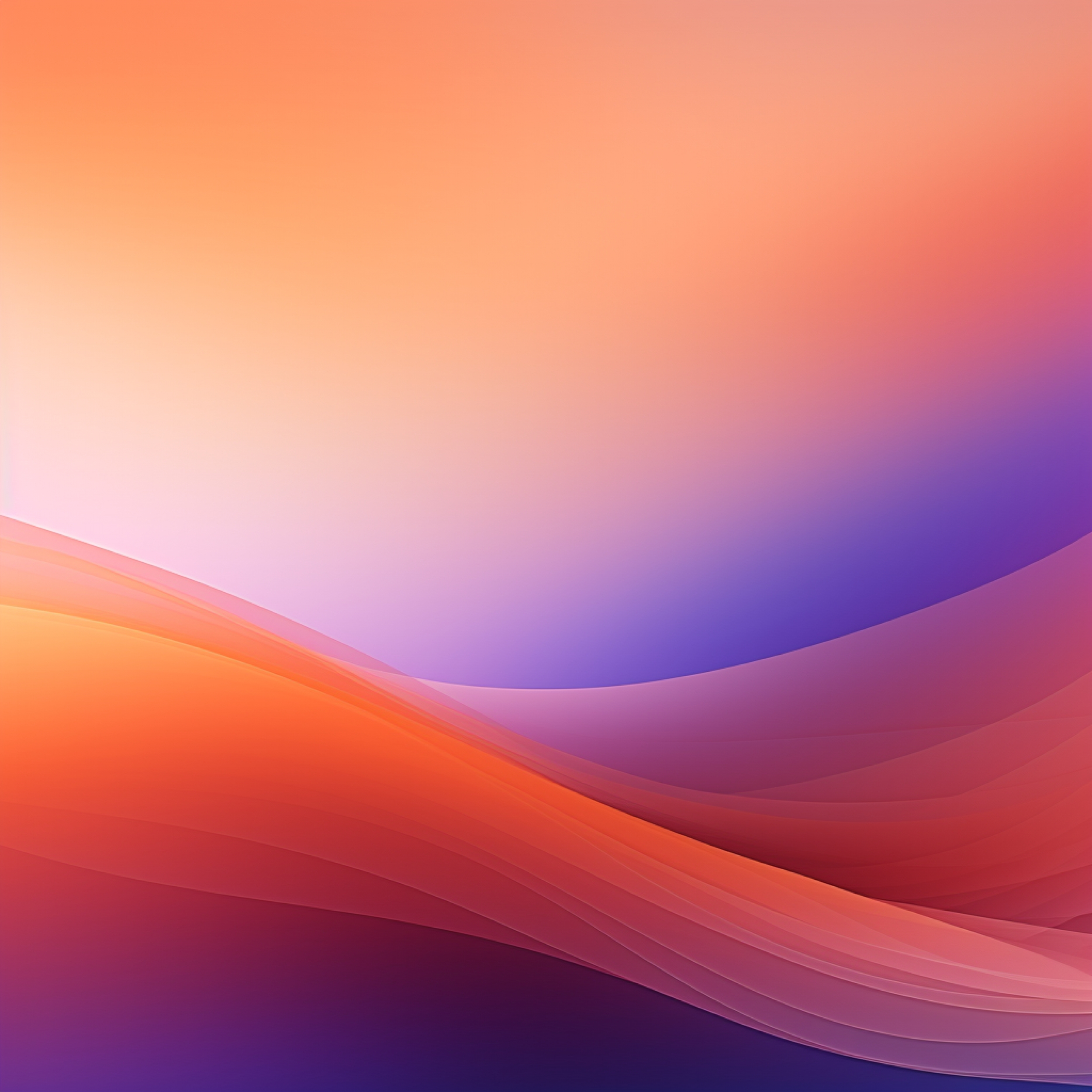 Wavy Swily Gradient Orange Blue wallpaper for Apple iPhone, Apple Watch, Mac, iPad and Apple Watch