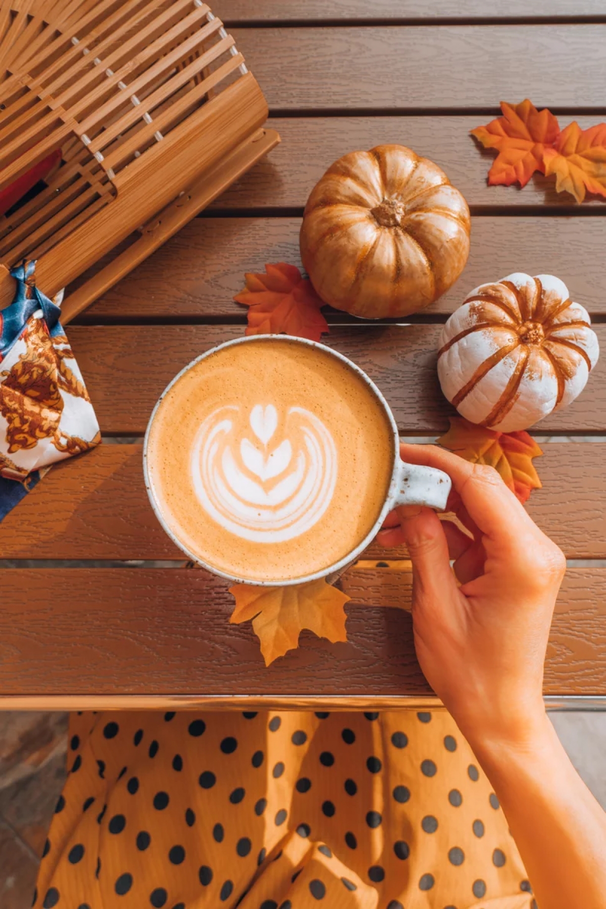 Pumpkin Spice Latte Coffee Thanksgiving Halloween Christmas