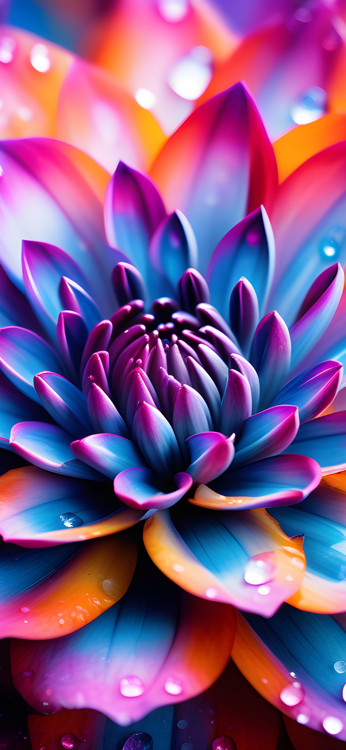 Vibrant Colorful Flowers wallpaper for Apple iPhone, Apple Watch, Mac, iPad and Apple Watch