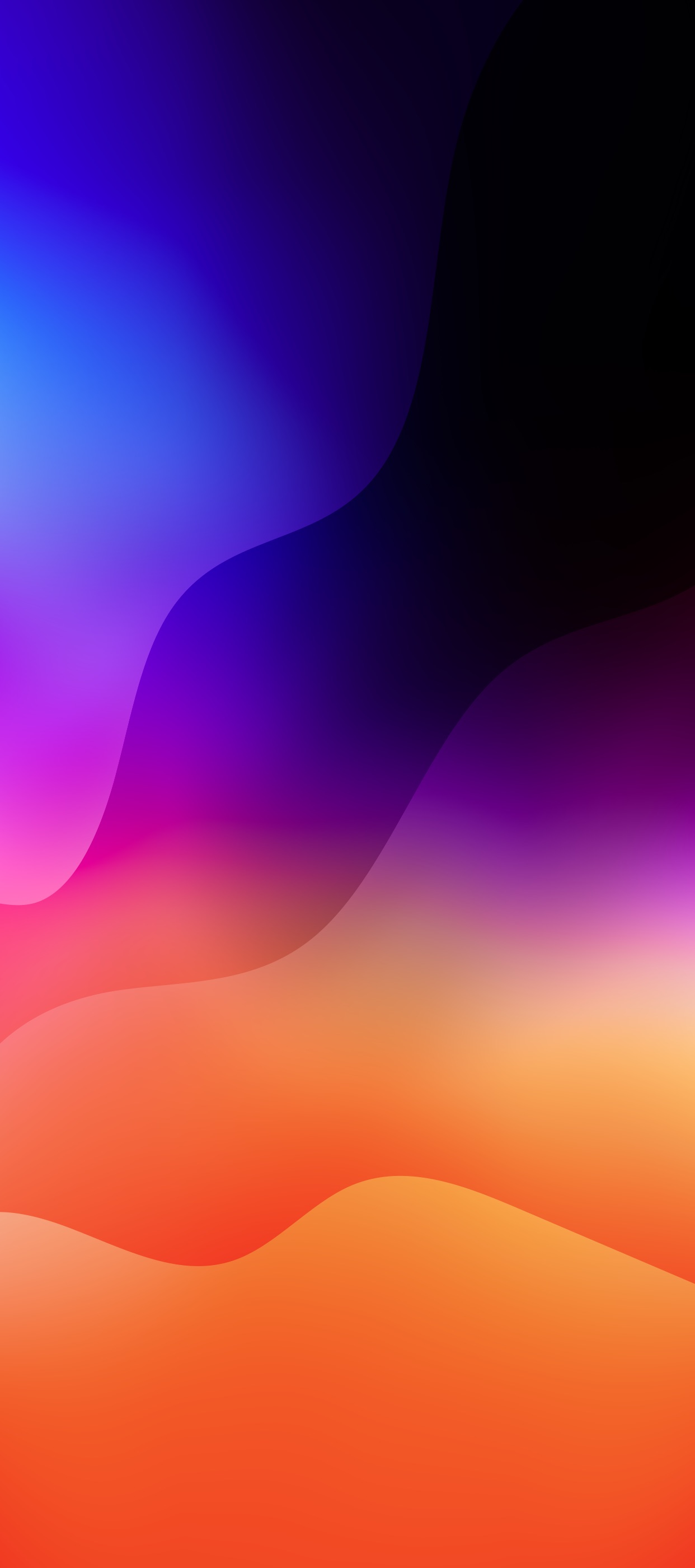 Orange Purple Waves wallpaper for Apple iPhone, Apple Watch, Mac, iPad and Apple Watch