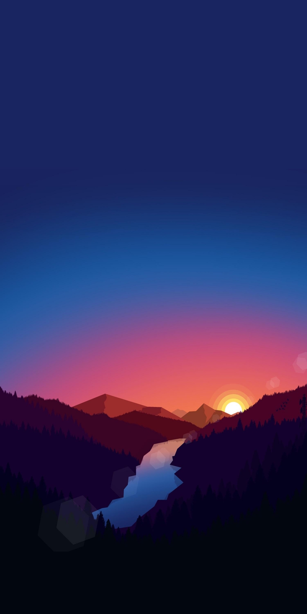 Sunset Animated wallpaper for Apple iPhone, Mac, iPad and more