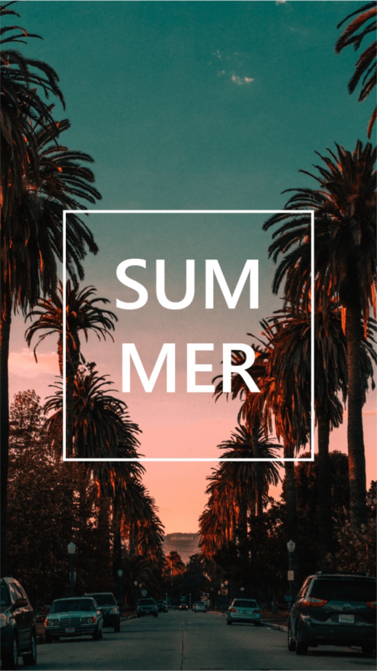 Summer Sunset Quote wallpaper for Apple iPhone, Apple Watch, Mac, iPad and Apple Watch